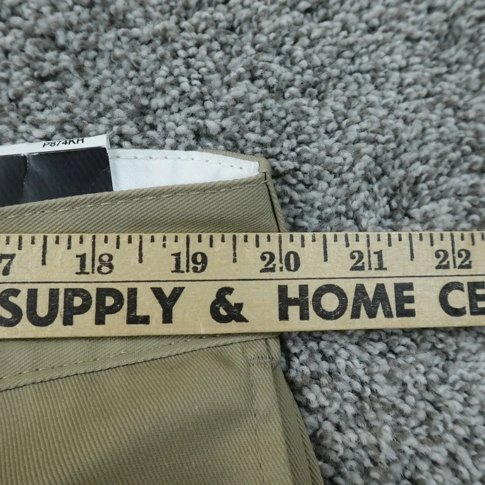 NEW Dickies Pants Mens 40X32 Beige Tan Brown 874 Chino Trouser Flat Front Work